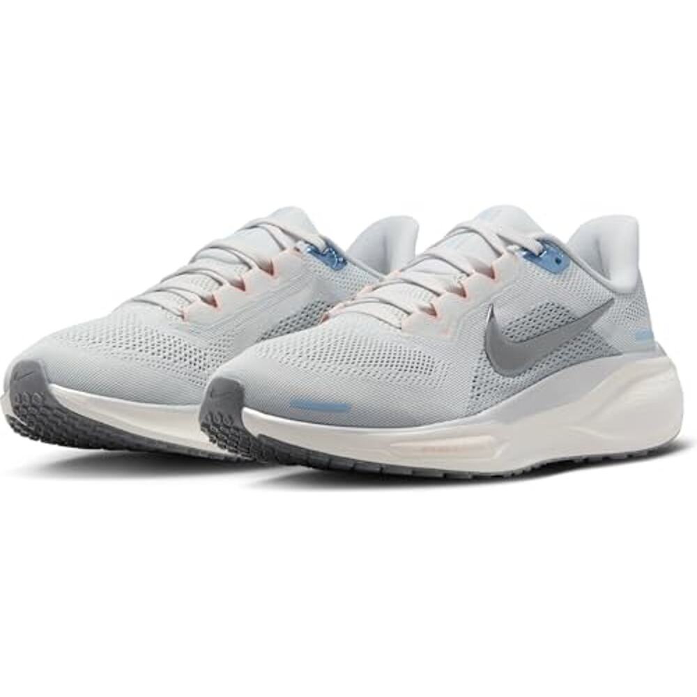 NWT Nike Women's Pegasus 41 Photon Dust/Metallic Pewter/Sail/Echo Pink,Size 7.5